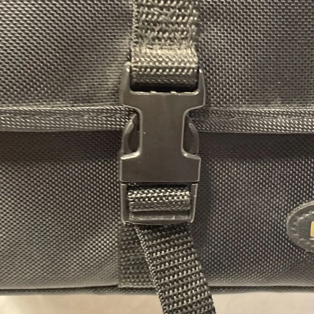 Kodak Black Nylon Camera Case with Adjustable Shoulder Strap - 9x6 inches